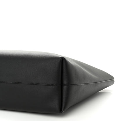 Saint Laurent Calfskin Large Shopping Tote Black 10 of 12