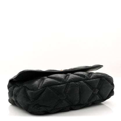 Chanel Calfskin Quilted Large Chesterfield Flap Black 5 of 11