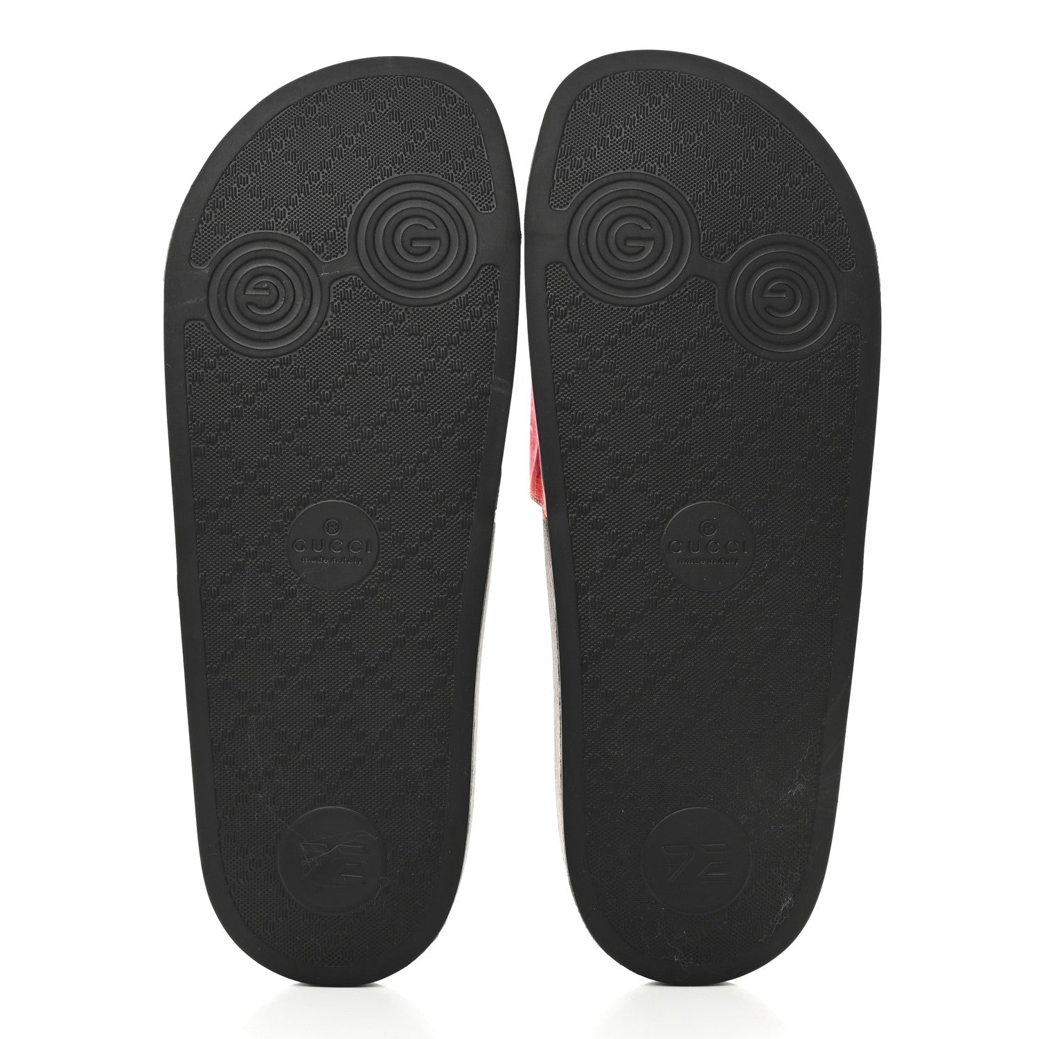 Gucci GG Supreme Monogram Blooms Slide Sandals 41 Beige Multicolor 5 of 9