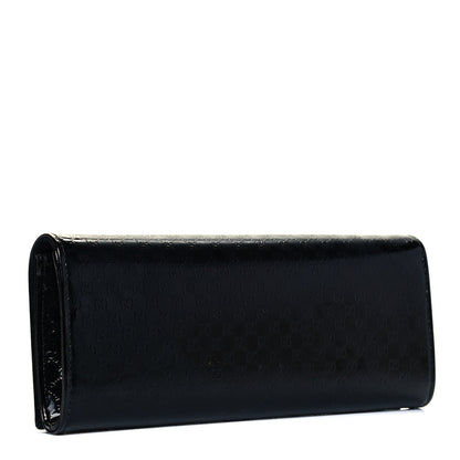 Gucci Patent Microguccissima Small Broadway Clutch Black 4 of 9
