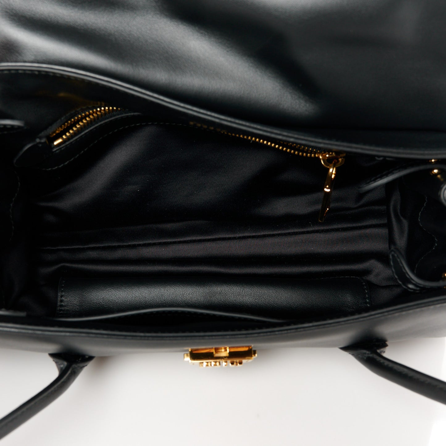 Nappa Padded Shoulder Bag Black