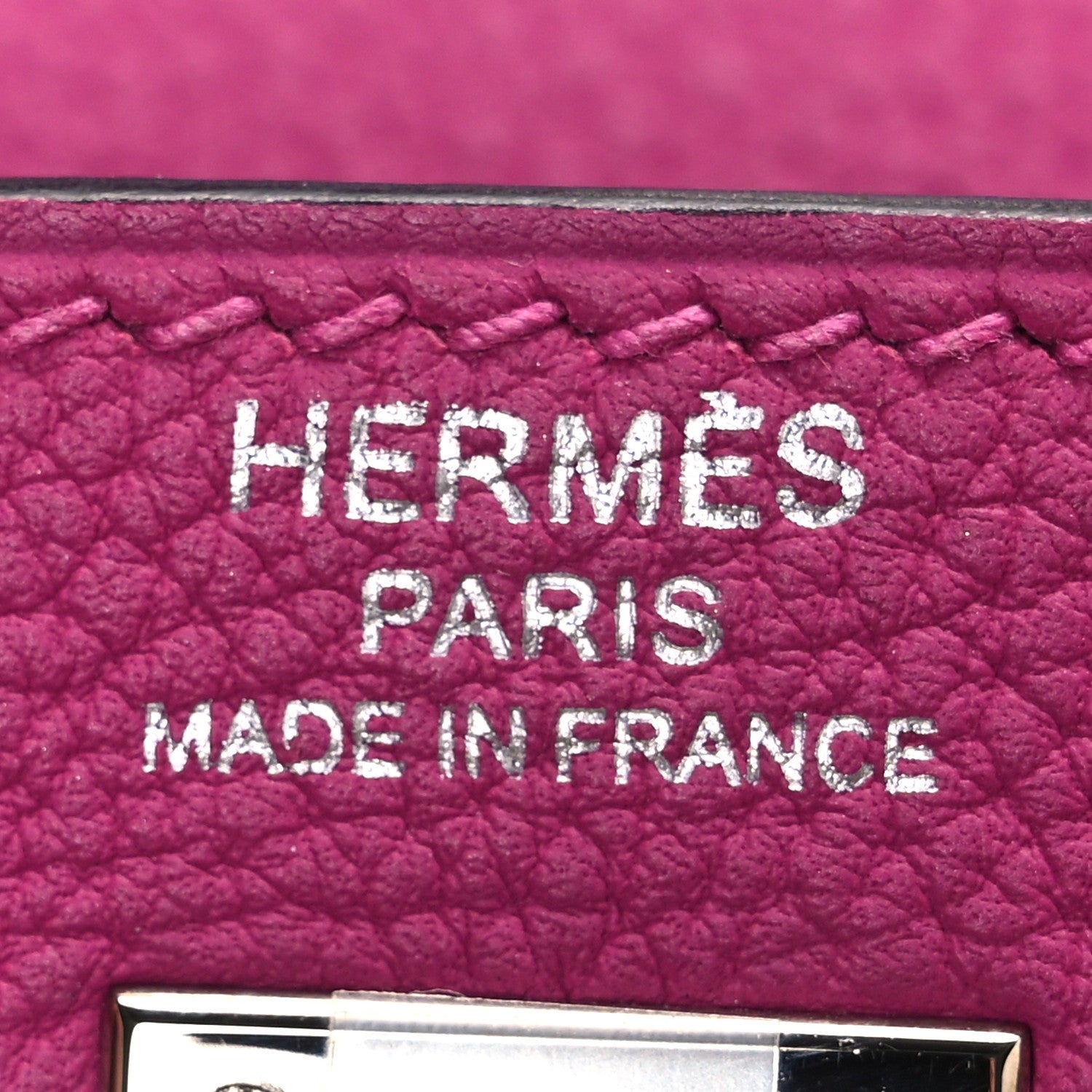 Hermes Togo Kelly Retourne 25 Rose Pourpre 6 of 10