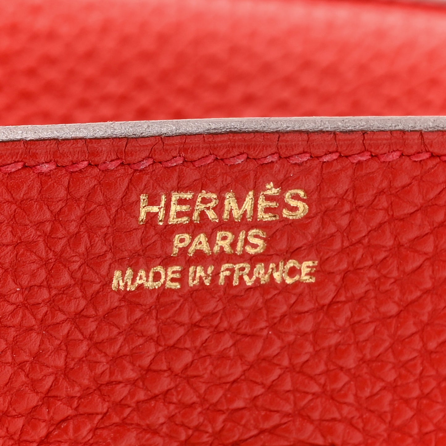 Togo BIRKIN 35 Rouge Casaque