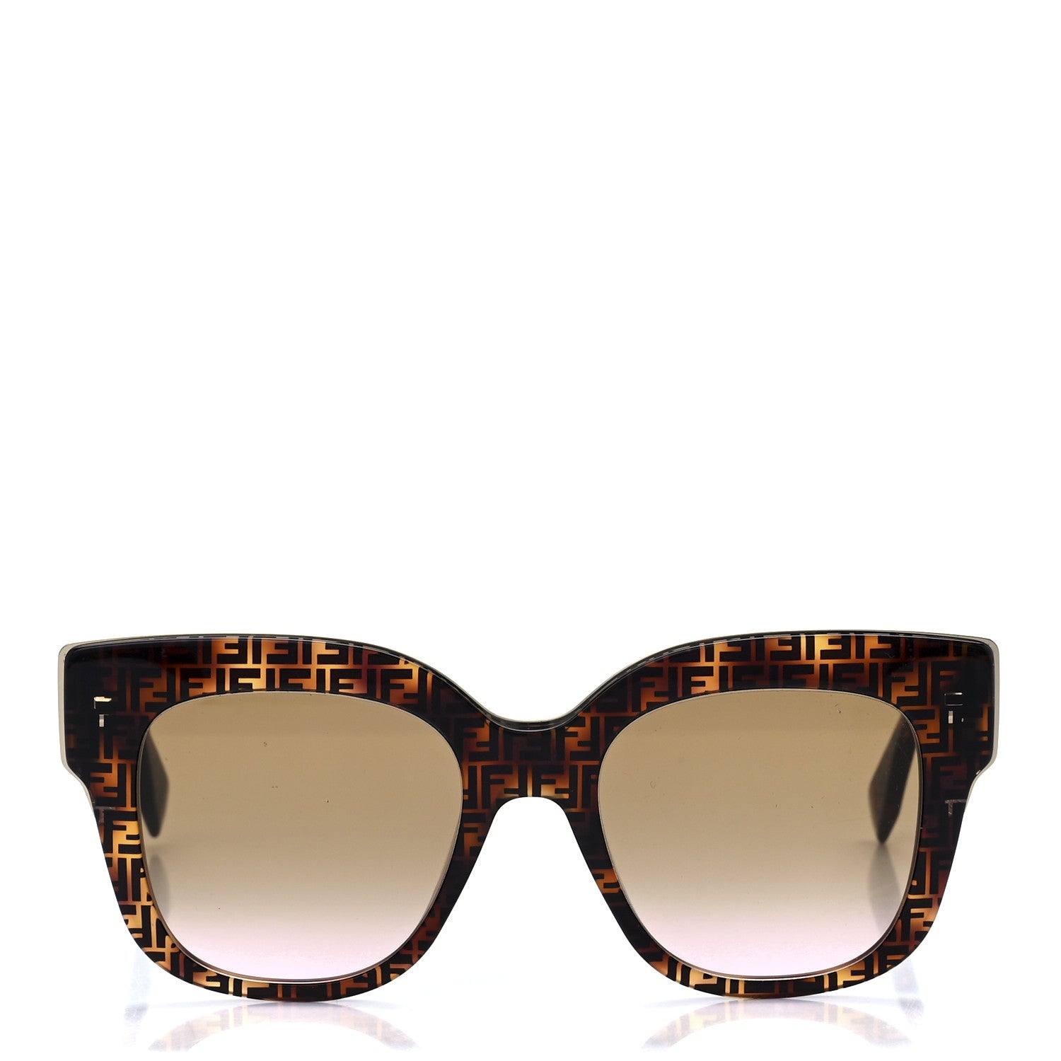 Fendi Acetate F is Fendi FF Cat Eye Sunglasses FF 0359/G/S Havana 2 of 7