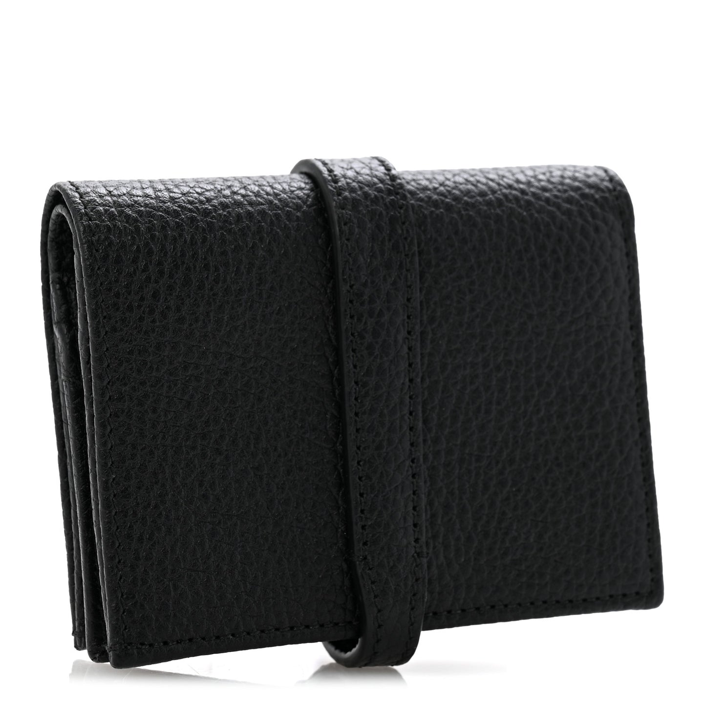 Calfskin Jackie 1961 Card Case Black