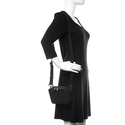 Christian Dior Oblique Pouch Black 2 of 12