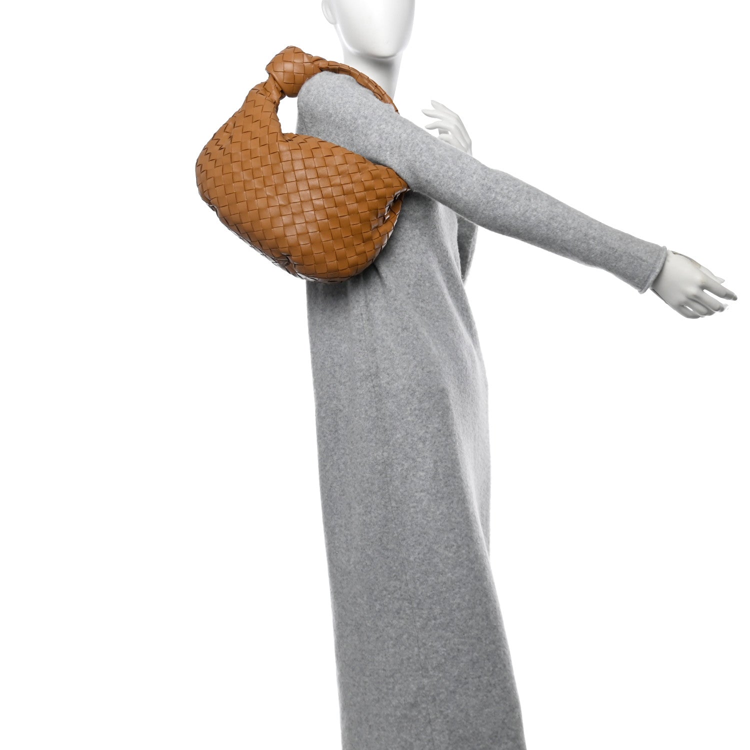 Bottega Veneta Nappa Intrecciato Teen Jodie Hobo Caramel 2 of 15