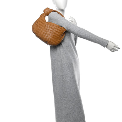 Bottega Veneta Nappa Intrecciato Teen Jodie Hobo Caramel 2 of 15