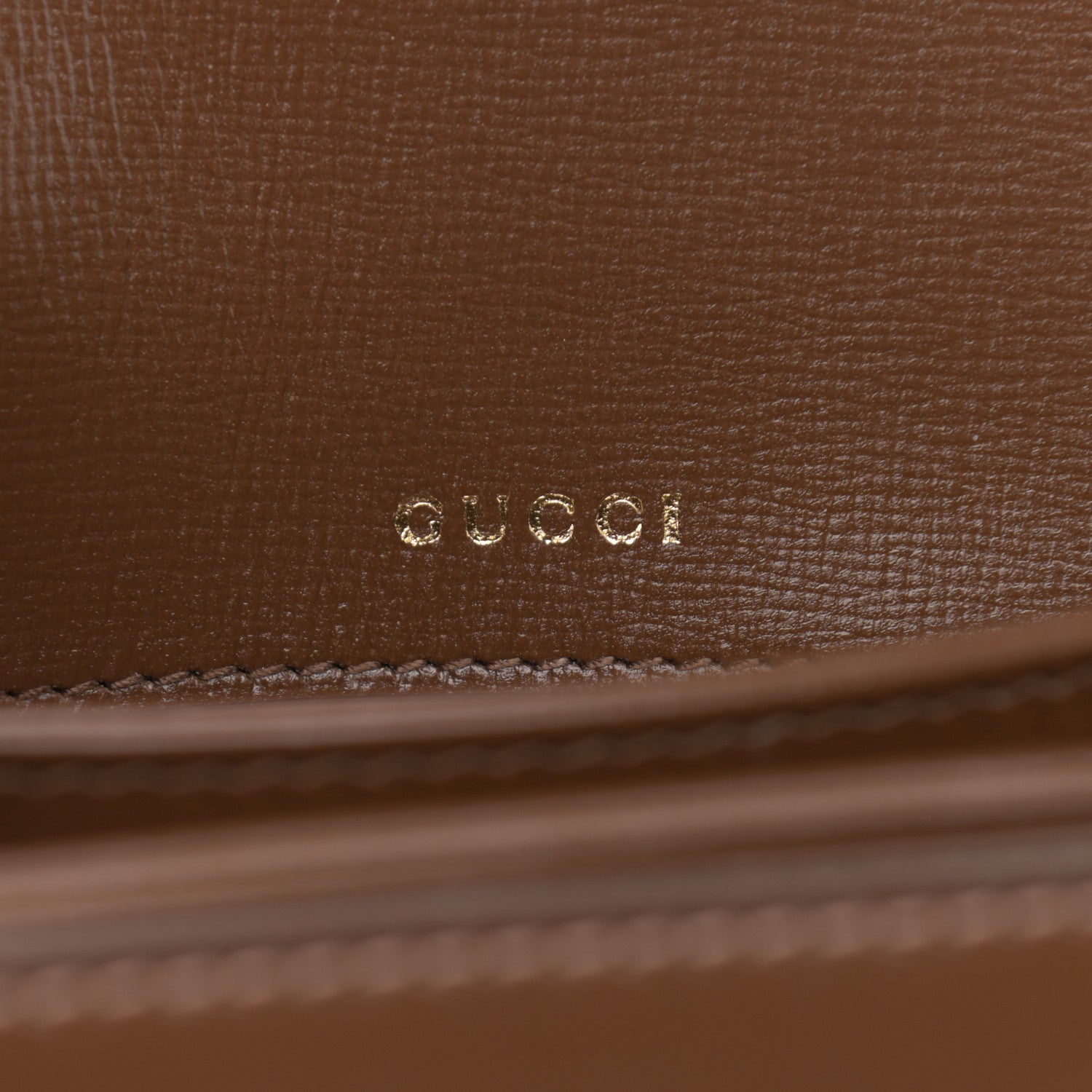 Gucci Azalea Calfskin Horsebit 1955 Shoulder Bag Brown Sugar 7 of 11