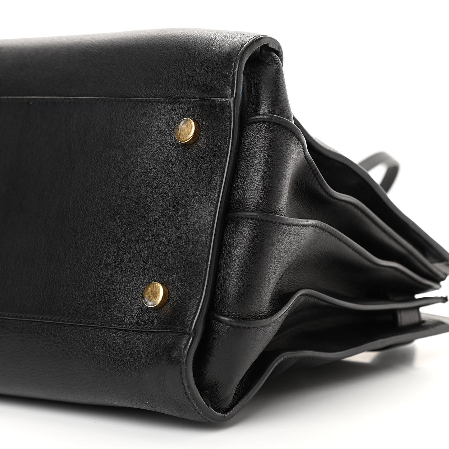 Calfskin Small Sac De Jour Black