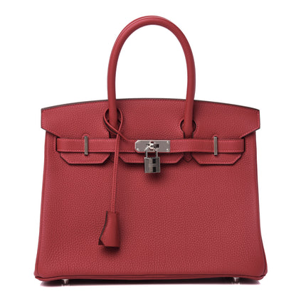 Hermes Togo Birkin 30 Rouge Vif 1 of 11