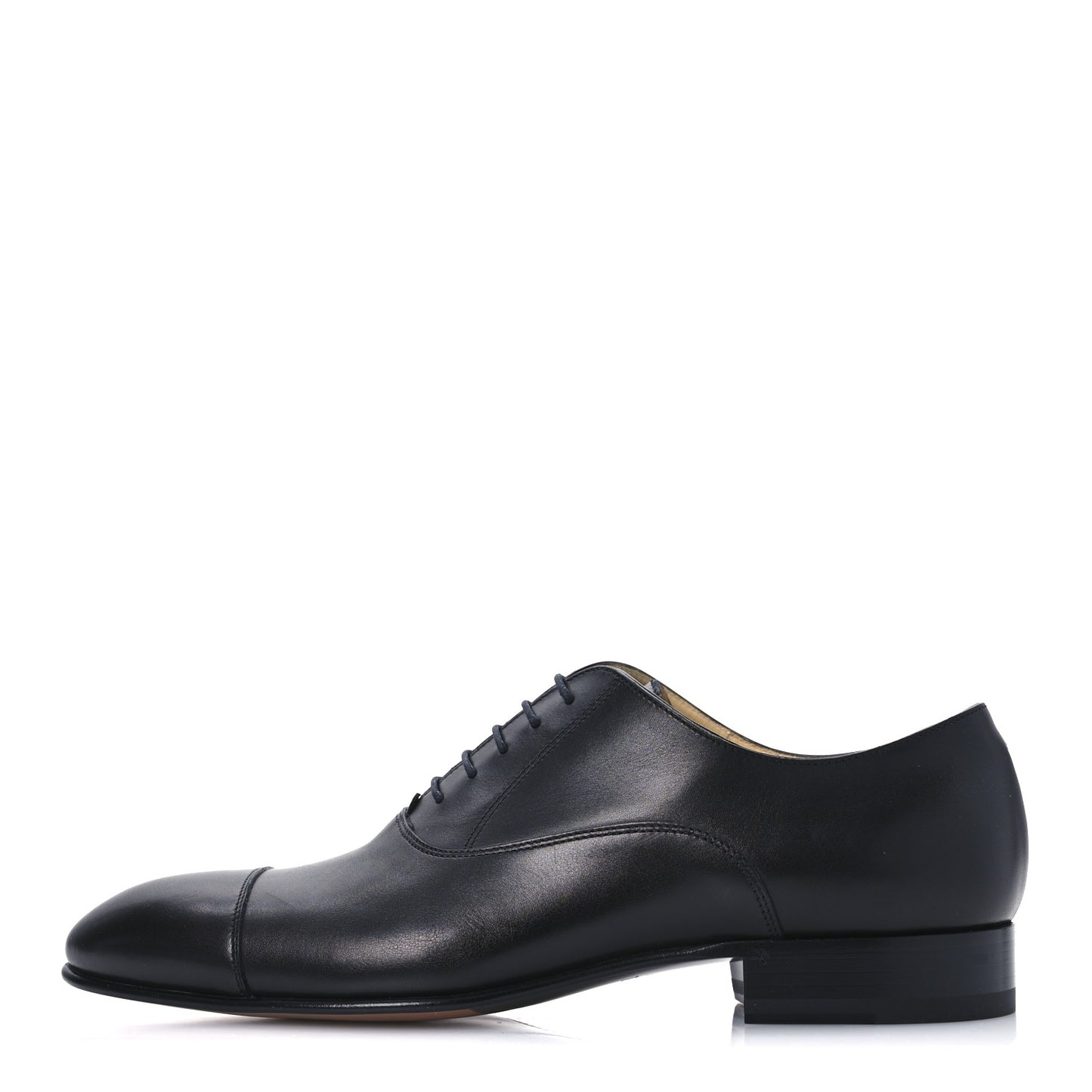 Smooth Calfskin Mens Loafers 42 Black