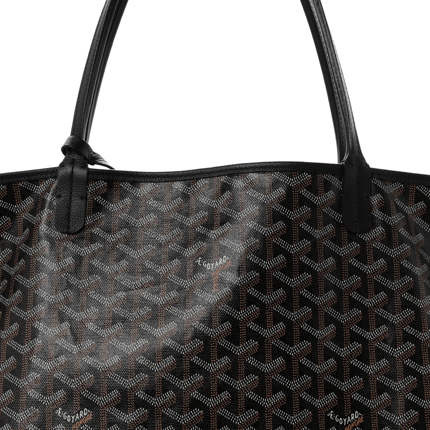 Goyard Goyardine Saint Louis GM Black 8 of 10