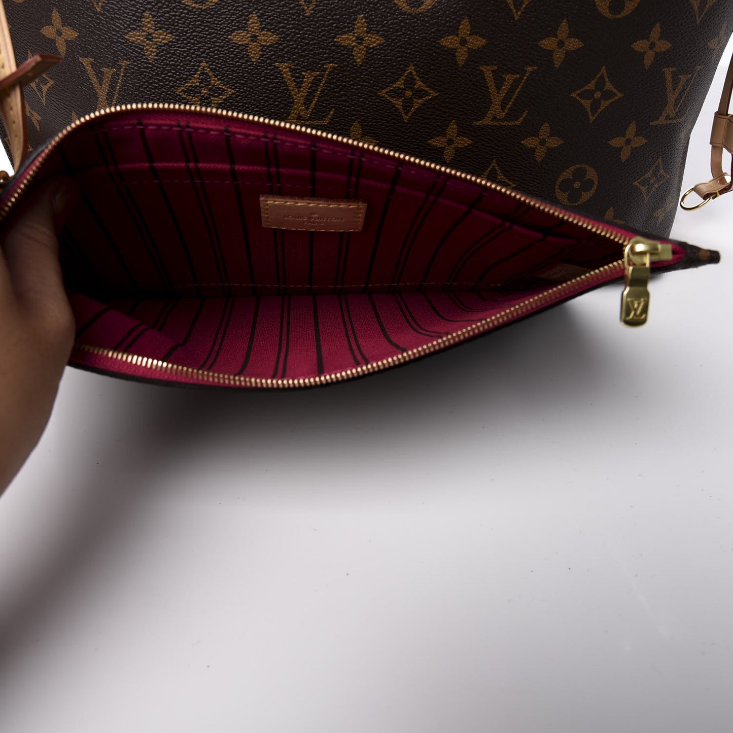 Monogram Neo Neverfull MM Pivoine