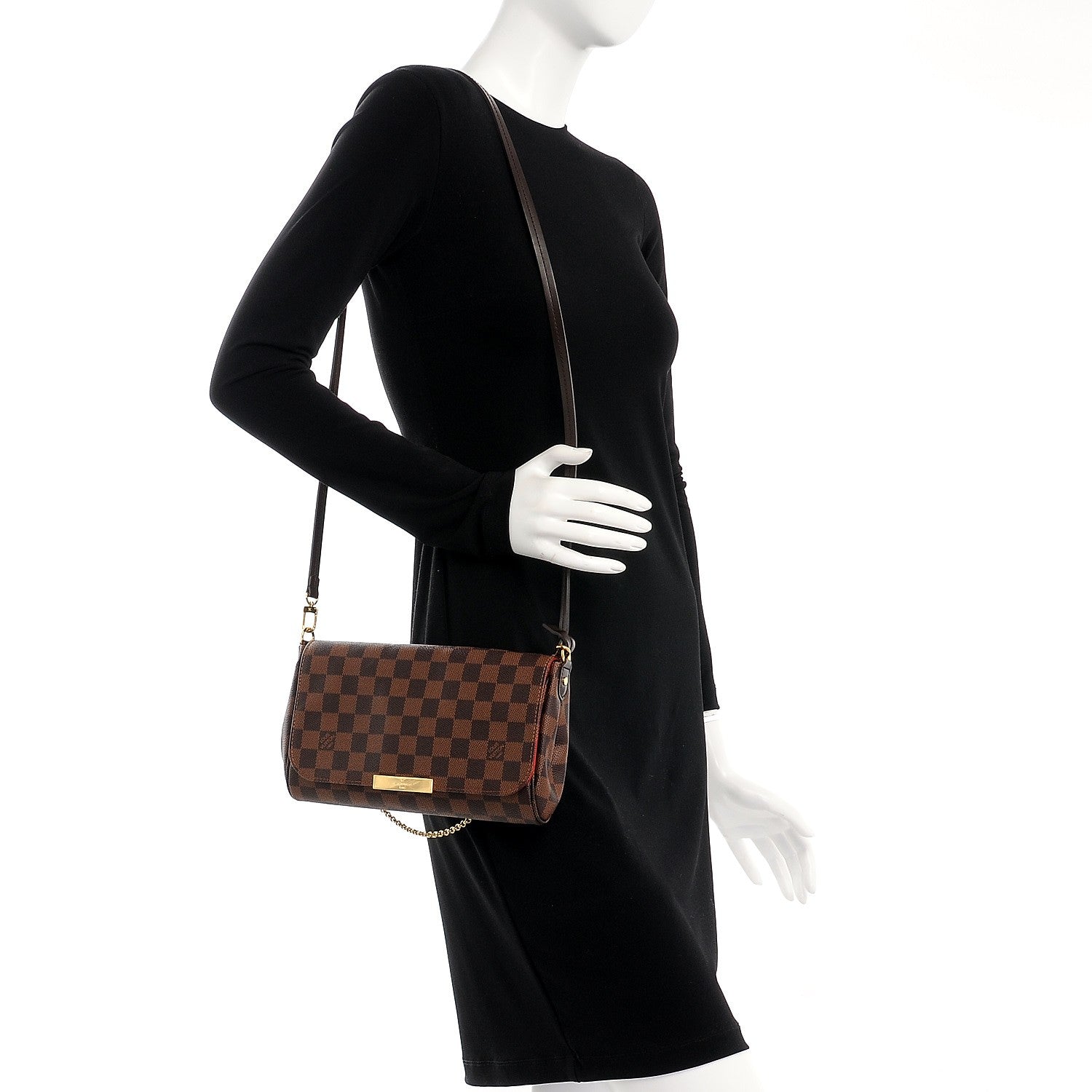 Louis Vuitton Damier Ebene Favorite MM 2 of 8