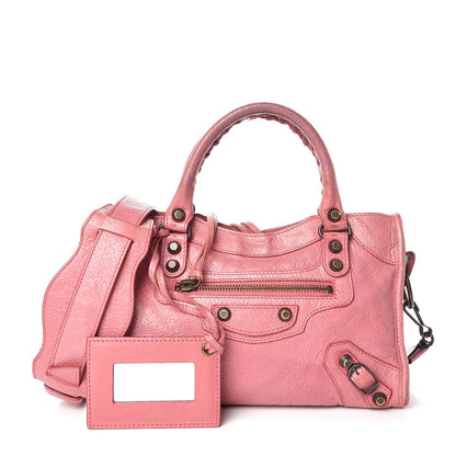 Balenciaga Agneau Classic Hardware Mini City Rose Bombon Raspberry 1 of 26