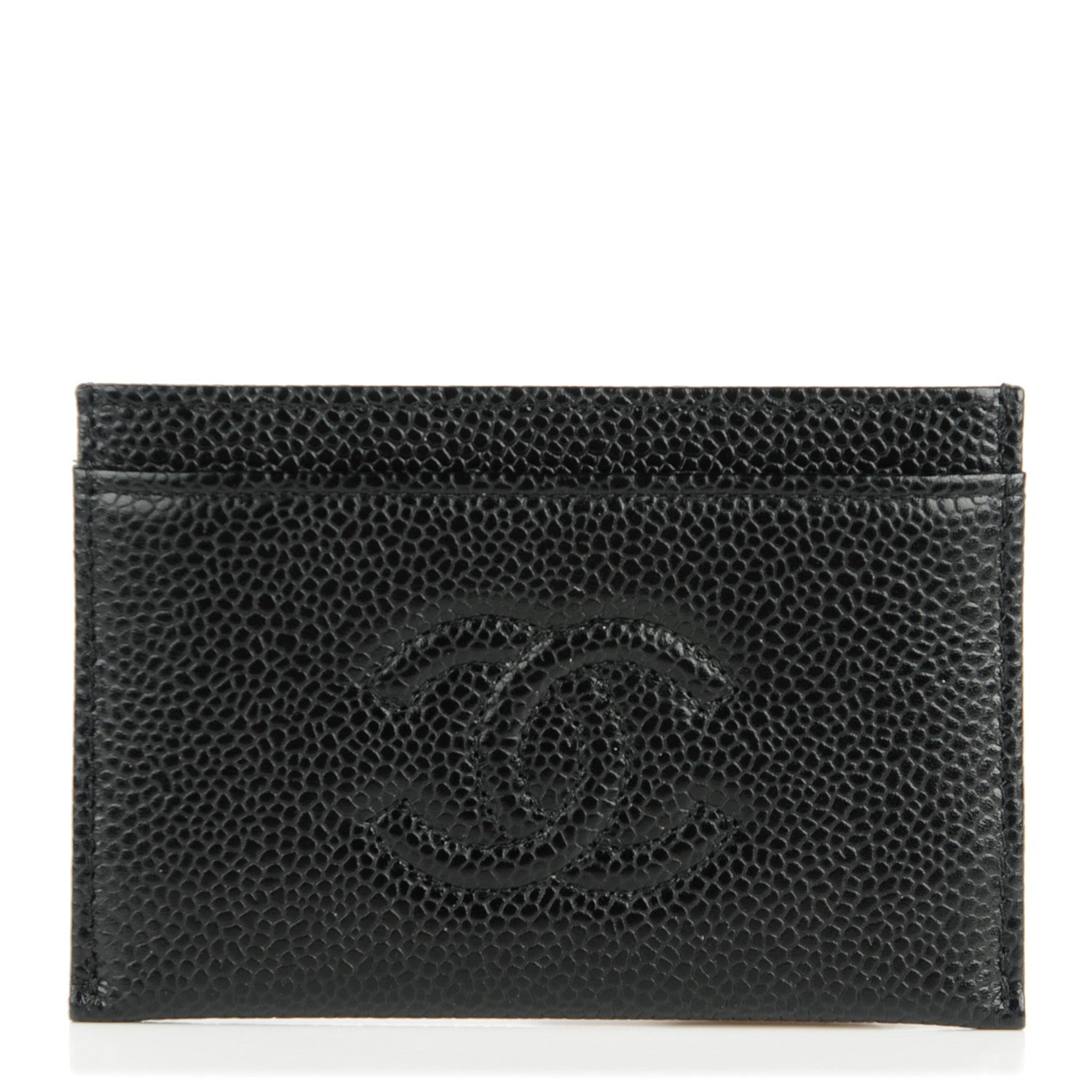 Chanel Caviar Timeless CC Card Holder Black 1 of 8