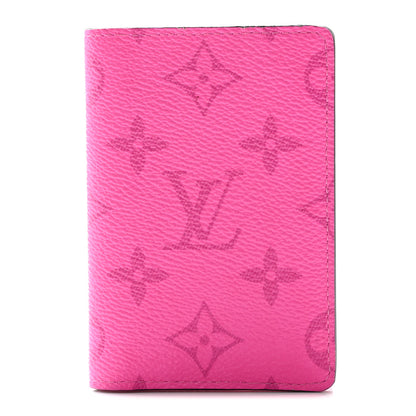 Louis Vuitton Taigarama Pocket Organizer NM Fuchsia 1 of 8