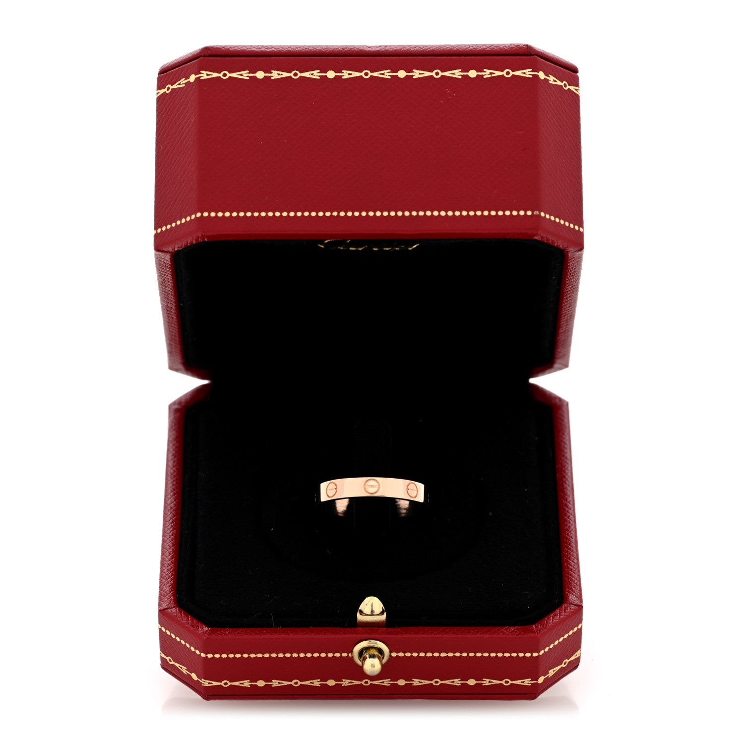 Cartier 18K Pink Gold 3.5mm LOVE Wedding Band Ring 57 8 5 of 5