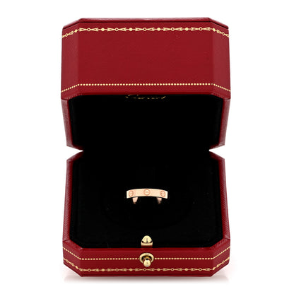 Cartier 18K Pink Gold 3.5mm LOVE Wedding Band Ring 57 8 5 of 5