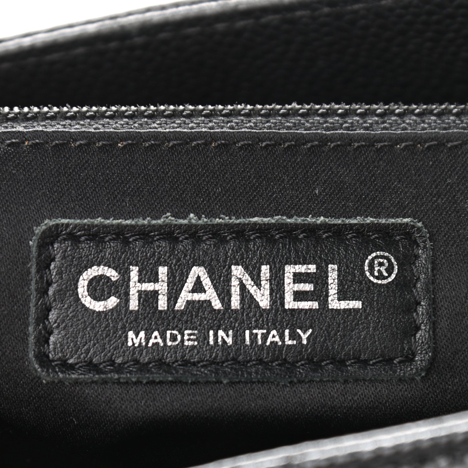 Chanel Caviar Quilted XL Grand Shopping Tote GST Black 6 of 12