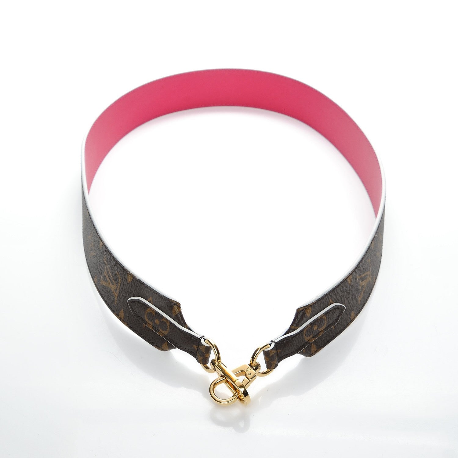 Louis Vuitton Monogram Bandouliere Shoulder Strap Hot Pink 3 of 7