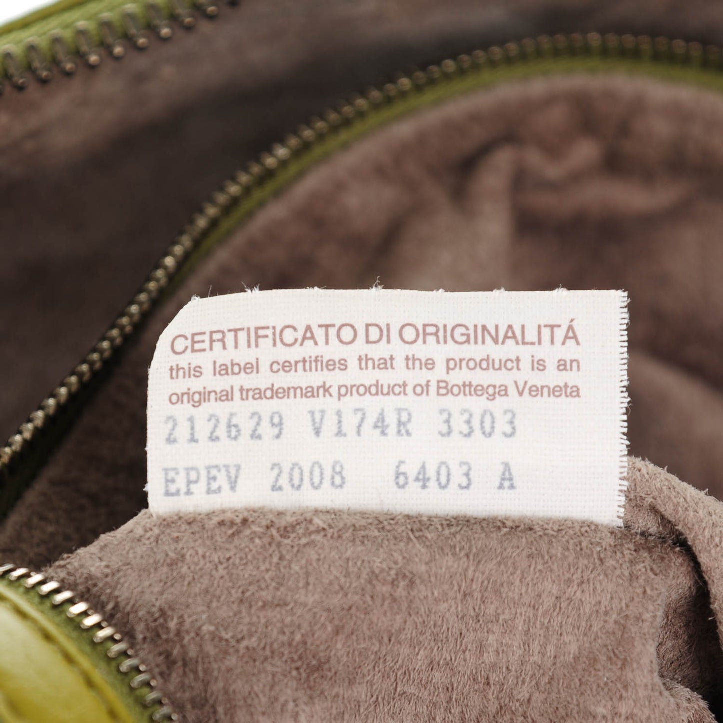 Washed Cervo Deerskin Loop Hobo Bag Absinthe