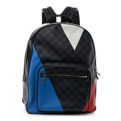 Louis Vuitton Damier Cobalt Latitude America's Cup Regatta Josh Backpack 1 of 16