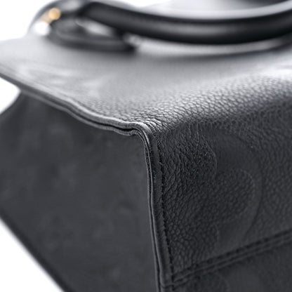 Louis Vuitton Empreinte Monogram Giant Onthego PM Black 10 of 11