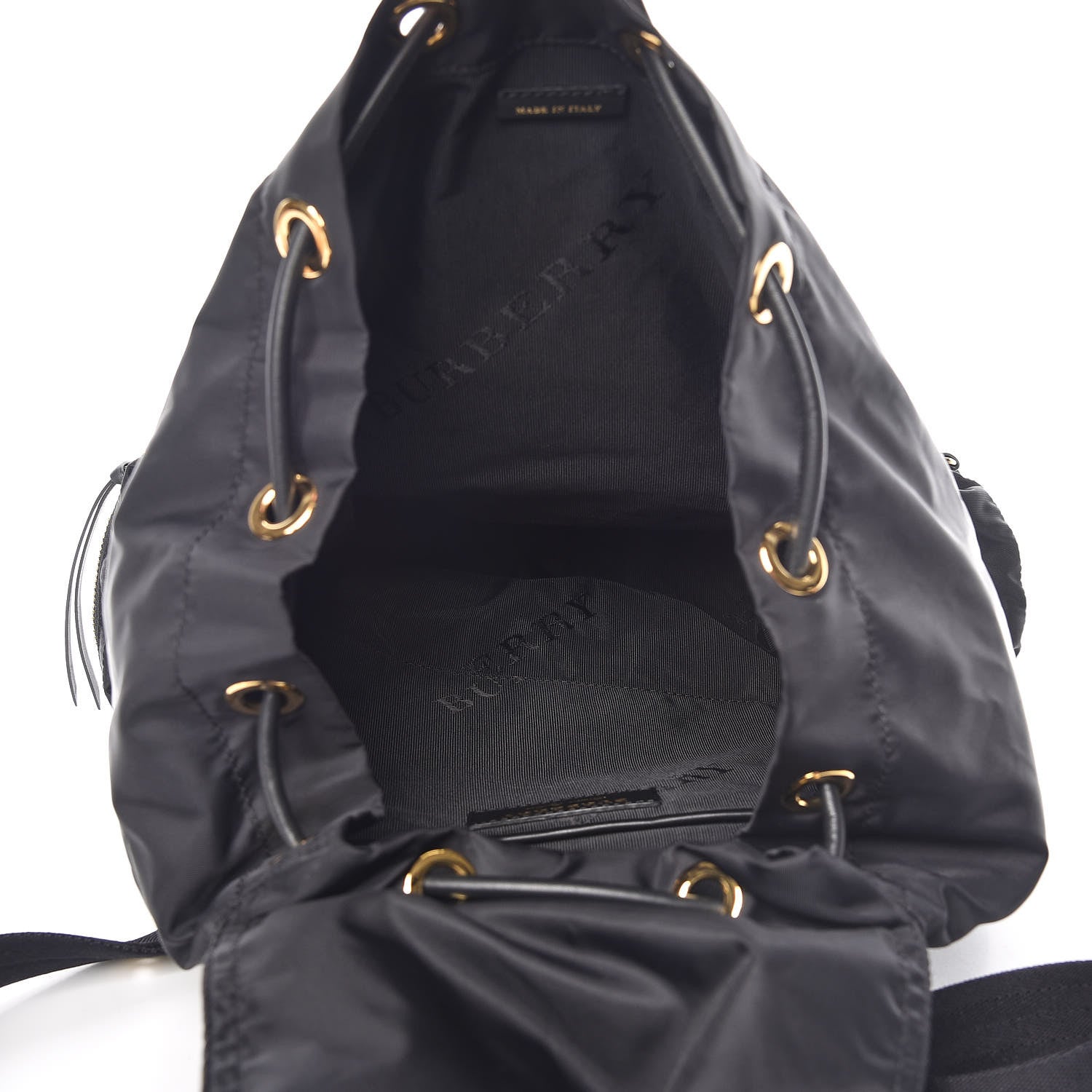 Burberry Nylon Large Rucksack Backpack Black 5 of 10