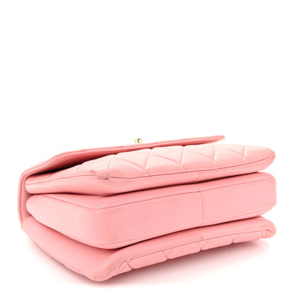 Chanel Lambskin Quilted Small Trendy CC Flap Dual Handle Bag Light Pink 4 of 10