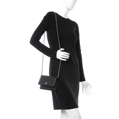 Chanel Caviar Quilted Wallet On Chain WOC Black 2 of 9
