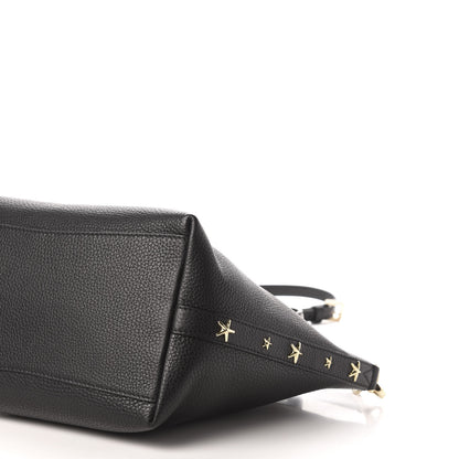 Jimmy Choo Grainy Calfskin Star Studded Bria Tote Black 9 of 10