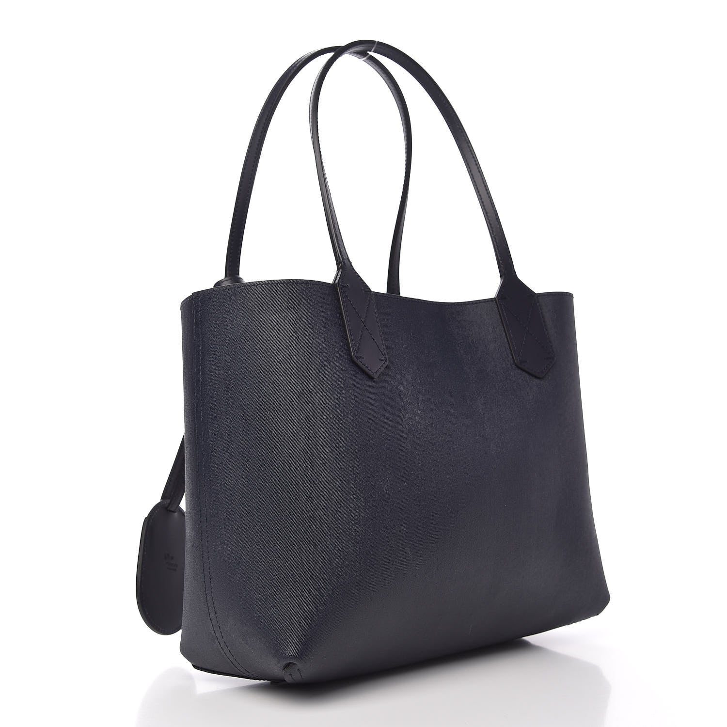 Gucci GG Supreme Monogram Blooms Small Reversible Tote Beige Blue Navy 11 of 16