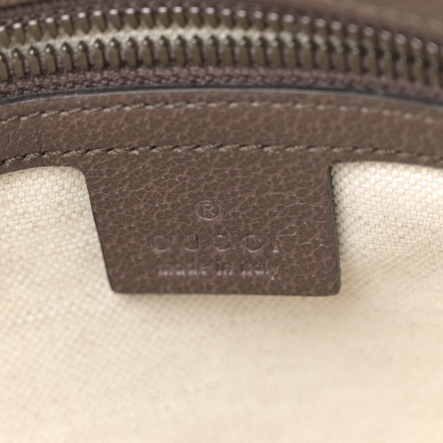 Gucci GG Supreme Monogram Web Small Ophidia Half Moon Hobo Brown 6 of 10