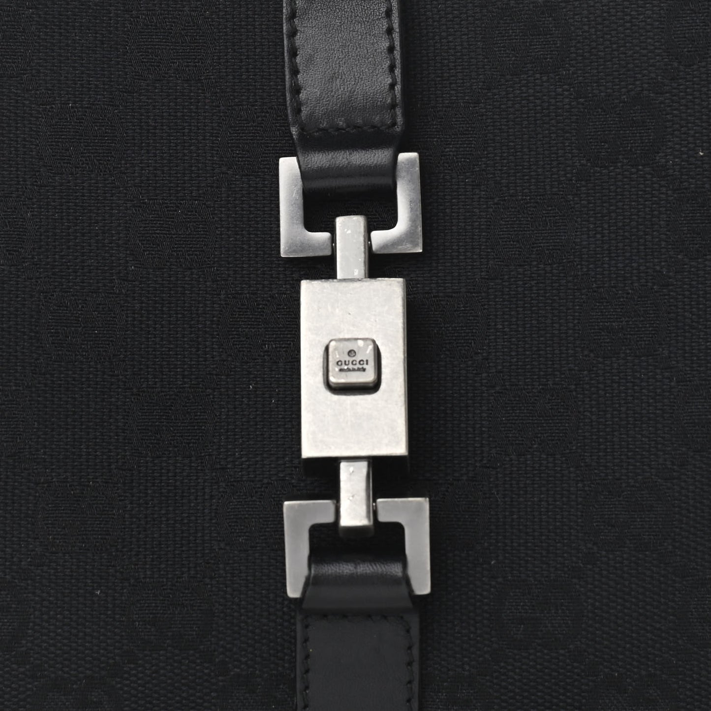 Monogram Small Bardot Black