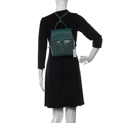 Goyard Goyardine Calfskin Mini Alpin Backpack Green 2 of 9