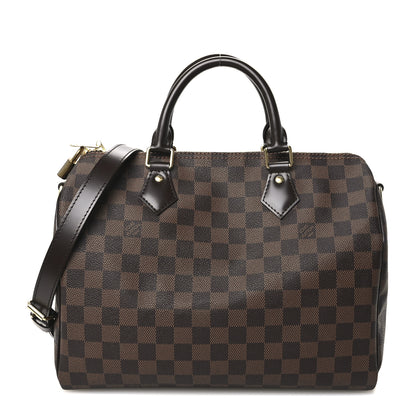 Louis Vuitton Damier Ebene Speedy Bandouliere 30 1 of 10