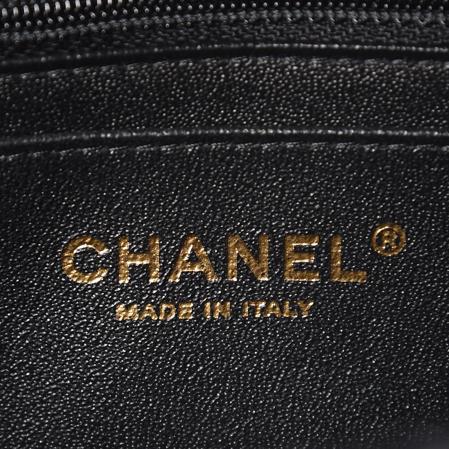 Lambskin Quilted Mini Rectangular Flap Black
