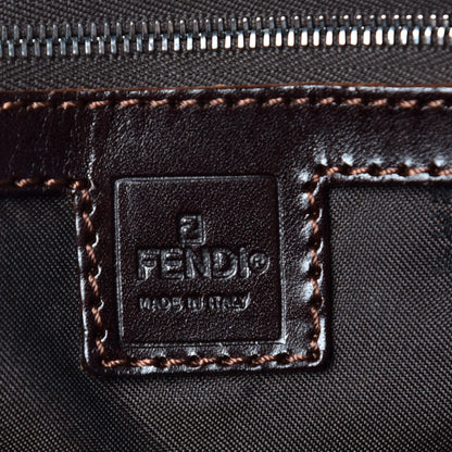 Fendi Zucca Mini Boston Satchel Tobacco 8 of 11
