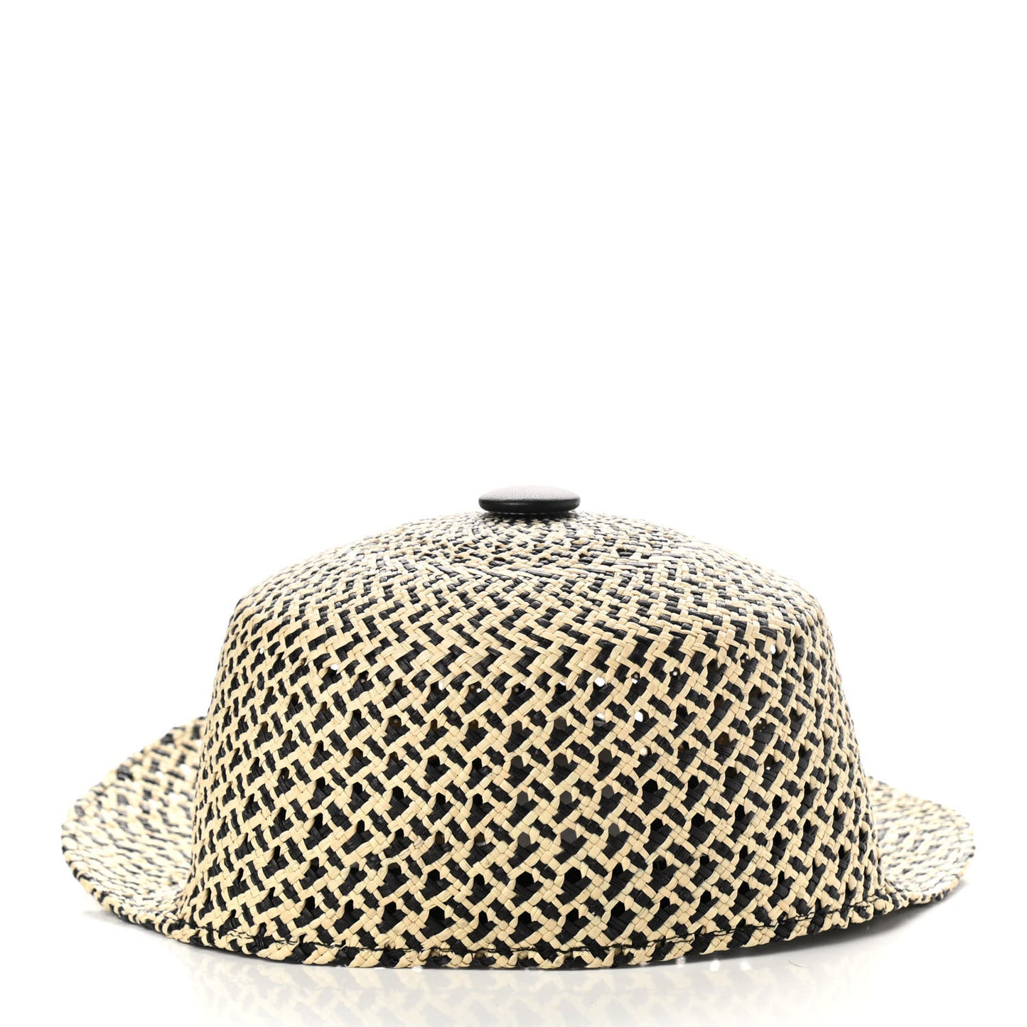 Panama Straw Chapeau Tanzanie Canna Hat 57 Naturel Black