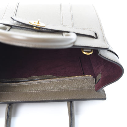 Mulberry Small Classic Grain Mini Zipped Bayswater Solid Grey 4 of 8