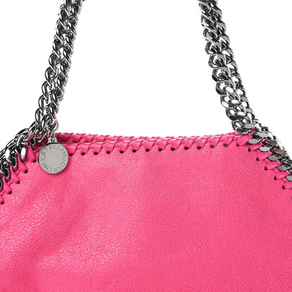 Stella McCartney Shaggy Deer Mini Falabella Fold Over Tote Hot Pink 8 of 10