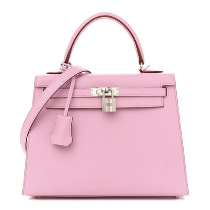 Hermes Epsom Kelly Sellier 25 Mauve Sylvestre 1 of 10