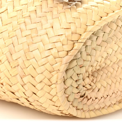 Loewe Raffia Small Basket Tote Bag Natural Tan 8 of 9