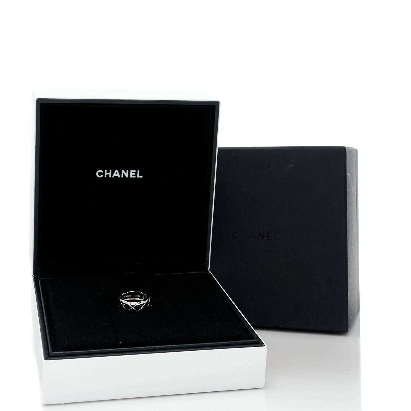 18K White Gold Small Coco Crush Ring 52 6