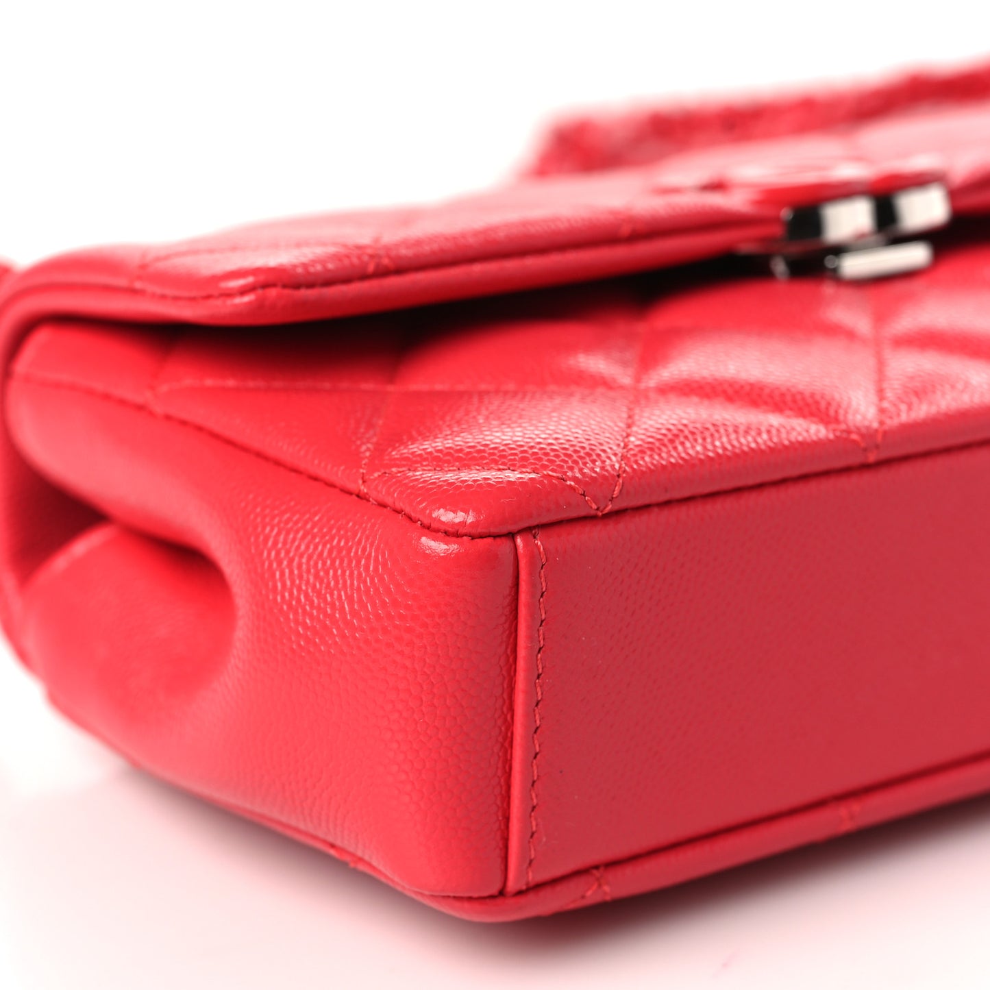 Caviar Quilted My Everything Small Flap Pink