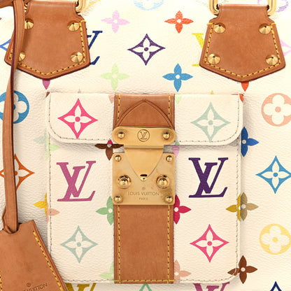 Louis Vuitton Monogram Multicolor Speedy 30 White 7 of 11