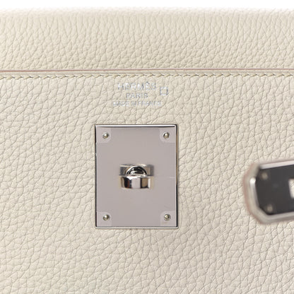 Hermes Matte Alligator Togo Kelly Retourne 28 Beton 25 of 41