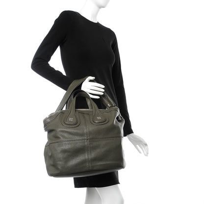 Givenchy Sugar Goatskin Medium Nightingale Khaki 3 of 9
